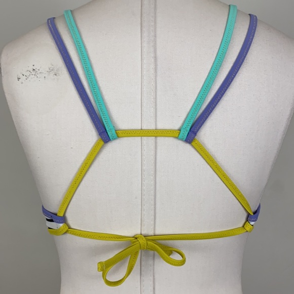 Victoria’s Secret multicolor swim top Size S/P - Picture 2 of 6